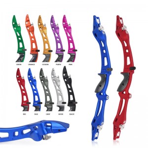 Elongarrow 221006 ET-8 25inches Aluminiumlegierung LH ILF Bogenschießen Recurve Bow Griff Riser