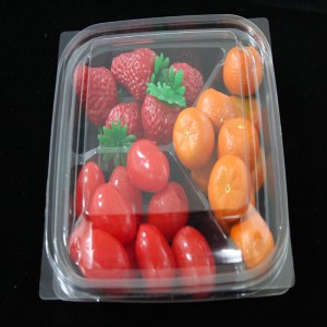 Frische transparente Lebensmittelblase