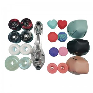 58mm * 32mm 85A Quad Rollschuh Räder Inline Rad Wirbel Mix Farbe Rad