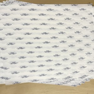 Verpackungspapier bedrucktes Tissuepapier benutzerdefiniertes Logo gedruckt 14g/17g Tissue Paper Geschenkpaket Mehrfarbige Tissue-Papier