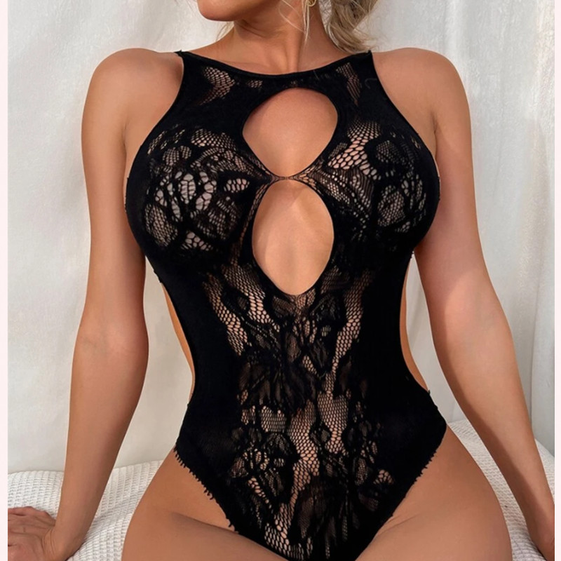 Großhandel billig billig großhandel frauen romantische bodysuit transparent sheer mesh spitze backless sexy lingerie für frauen 1 käufer