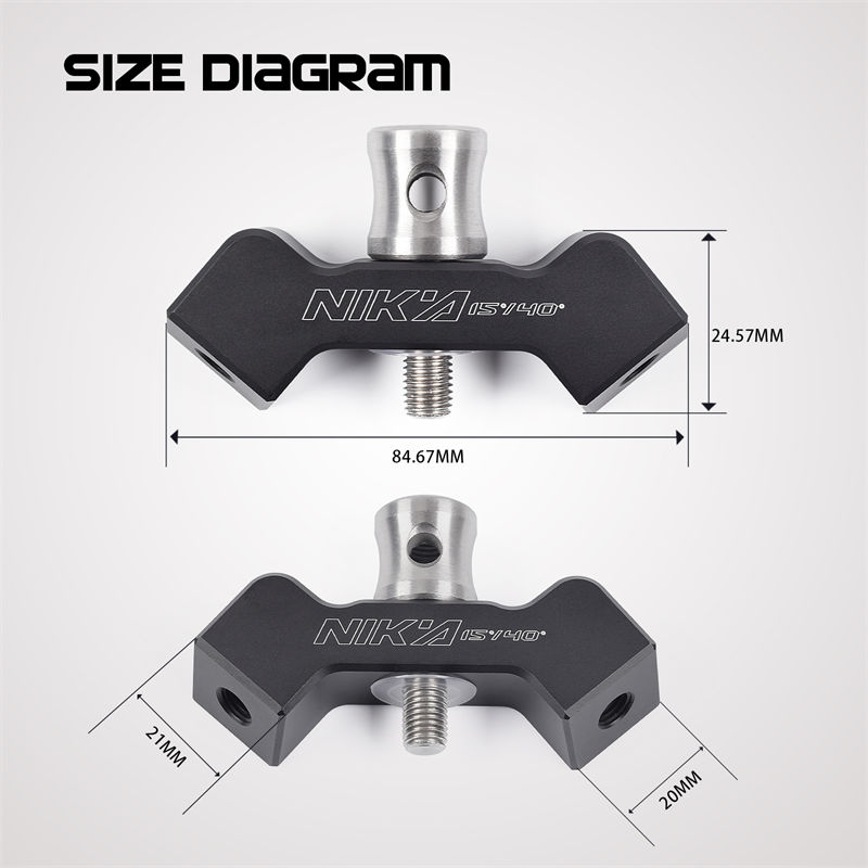 Nika Bogenschießen 240030-04 15 ° 40 ° C Bogenschießen Recurve Bogen Stabilisator V-Bar