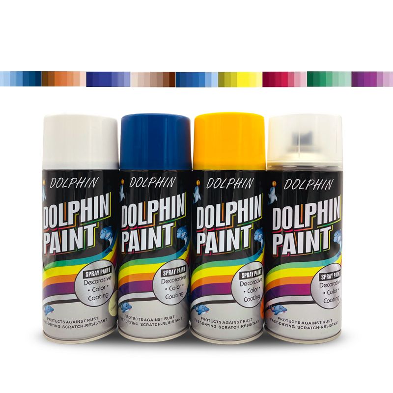 Aerosol-Sprühfarbe schöne Farben Gute Adhäsion schnell trocken 400ml 450ml