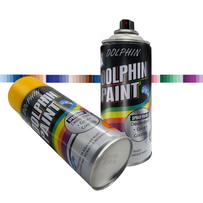 Aerosol-Sprühfarbe schöne Farben Gute Adhäsion schnell trocken 400ml 450ml