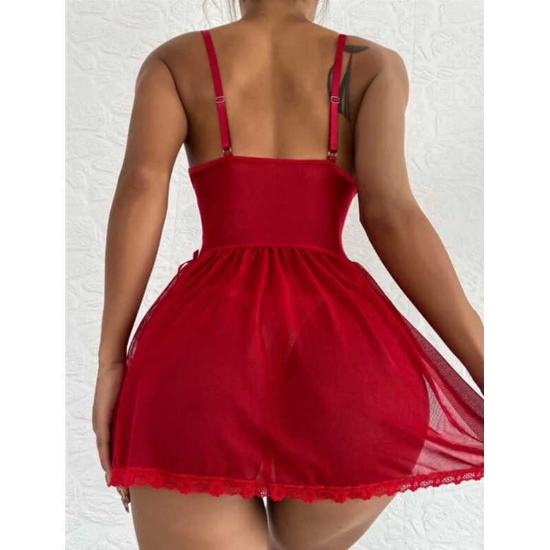 Kostenlose Probe Spitze Frau Sexy Body Costume Sexy Lenceria Unterwäsche Günstigstes sexy Wäschereien Open Crotch Wäsche