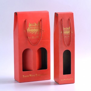 High-End- und schöne Rotweinverpackungsbox