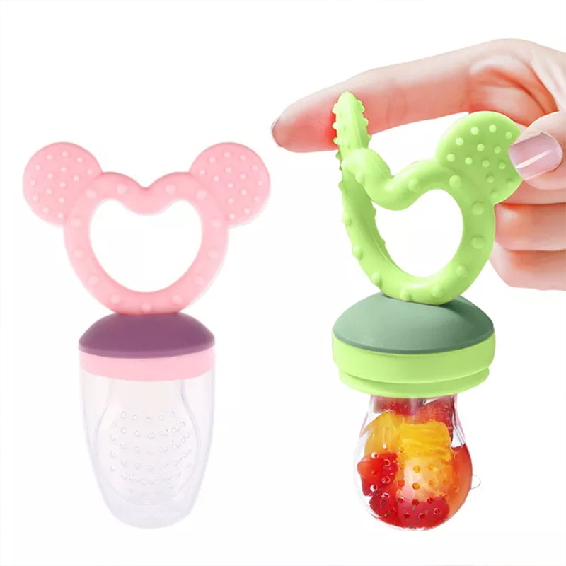 Silikon-Baby-Frucht-Lebensmittel-Feeder-Schnuller, Säuglingsfrucht, die Beißring-Spielzeug