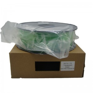 Pinrui 3D-Drucker 1.75mmPETG-Filament-grüne Farbe für 3D-Drucker