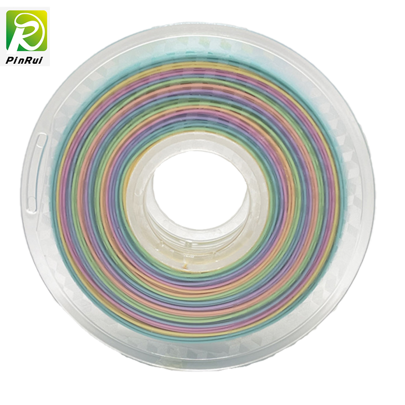 Pinrui 3D-Drucker 1,75mm PLA-Regenbogen-Filament für 3D-Drucker