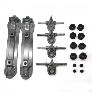 Fabrik Großhandel Versorgungswalze Skate Platte Hohe Festigkeit Roller Skate Platten Aluminium