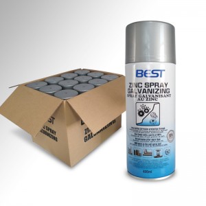 Zinkspray Galvaning Zink reichhaltiger Farbe Schutzschicht-Spray 400ml Kaltverzinklanisierendes Zinkspray
