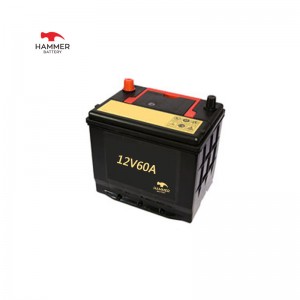 Autobatterie 12V60A 55D23