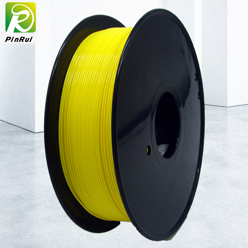 Pinrui Hohe Qualität 1kg 3D PLA Drucker Filamentgelb Farbe