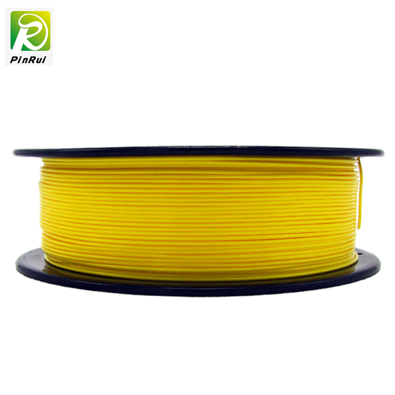Pinrui Hohe Qualität 1kg 3D PLA Drucker Filamentgelb Farbe