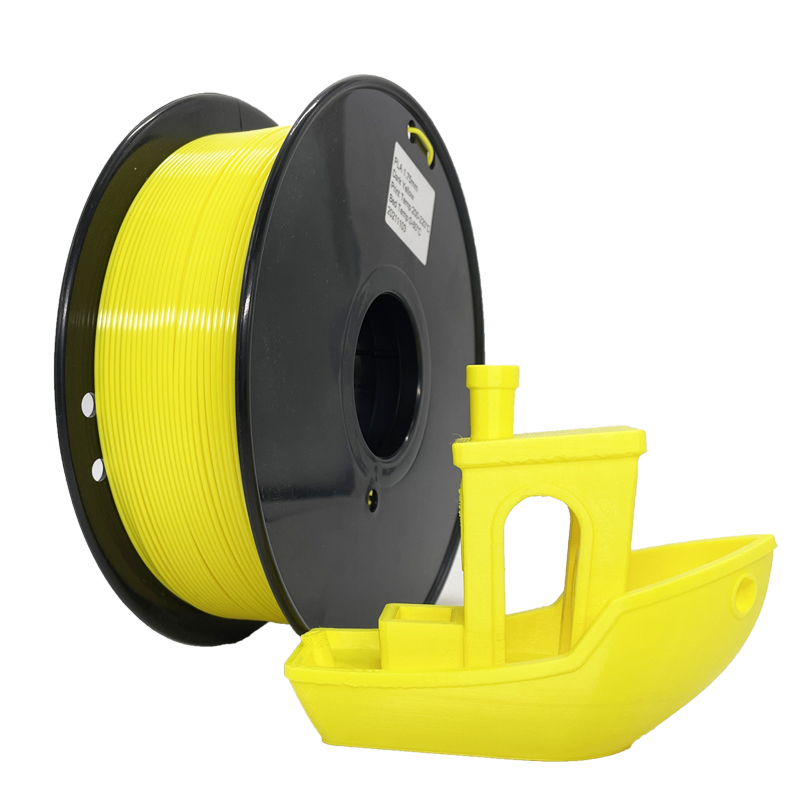 Pinrui Hohe Qualität 1kg 3D PLA Drucker Filamentgelb Farbe