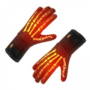 Elektrische wasserdichte warme Handschuhe zum Skifahren, einstellbare Temperaturbatterie Heizhandschuhe für Männer/women