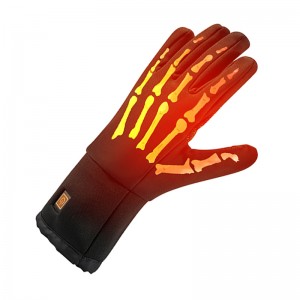 Elektrische wasserdichte warme Handschuhe zum Skifahren, einstellbare Temperaturbatterie Heizhandschuhe für Männer/women