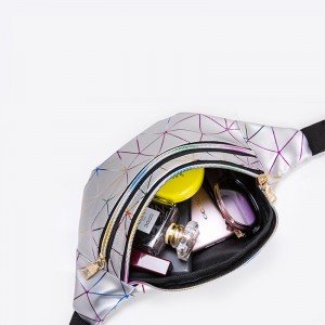 Frauen Mode Großraum Wasserdichte Reisetasche PVC Fanny Pack Wasserdichte Taille Tasche