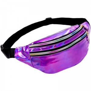 Frauen Mode Großraum Wasserdichte Reisetasche PVC Fanny Pack Wasserdichte Taille Tasche