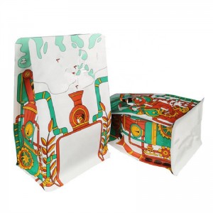 Acht Seitendichtung Selbststehender Tasche