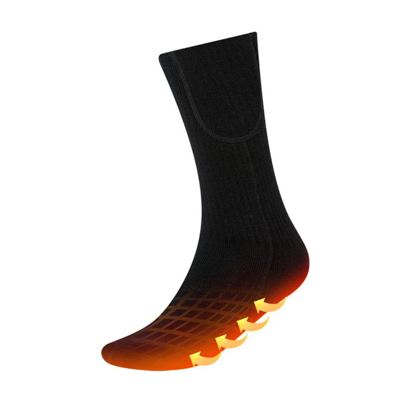 Beliebte beheizte Socken für Männer Frauen, wiederaufladbare elektrische Batterieheizsocken