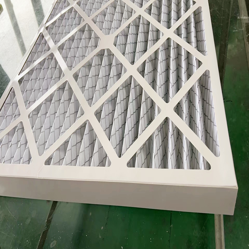 Merv 8 Standardkapazität Faltenofenfilter Pre HVAC AIR Filter