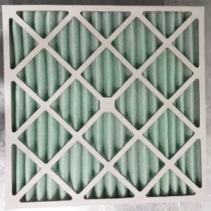 Merv8-Papierrahmen Primäreffizienz Pre-Panel HVAC-Luftfilter für Vieh-&-Schweinfarm