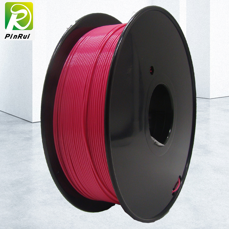 Pinrui Hohe Qualität 1kg 3D PLA Drucker Filament Dark PinkColor