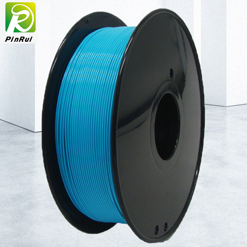 Pinrui Hohe Qualität 1kg 3D-PLA-Drucker Filamentwasser Blaue Farbe