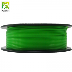 Pinrui Hohe Qualität 1kg 3D-PLA-Druckerfilament-transparente grüne Farbe