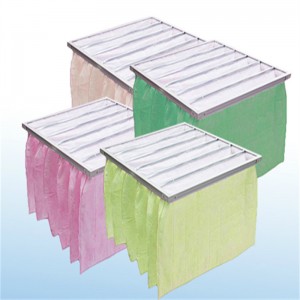 F5-F9 Midium Effizienz Pocket Filtertasche HVAC Luftfilter für Reinraum