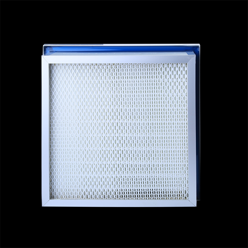 Aluminium Mini-Falten-Partikel-HEPA HVAC-Luftfilter mit Flansch