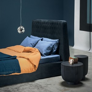 Industrielle Outdoor-Fiberglas-Schüssel Form End-Tischzentrum Runde modern-Couchtisch-Set Wohnzimmermöbel