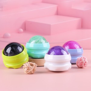 Massagewalzenkugel, Eistherapie eng und schmerzende Muskeln Reliefmassagegerät, Linderung Muskelspannung und Schmerzlinderung geeignet für Hals, Rücken, Schultern, Arme, Beine, Oberschenkel