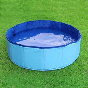 Haltbarer tragbarer Haustierwanne, faltbarer zusammenklappbarer Hundebade -Schwimmbad