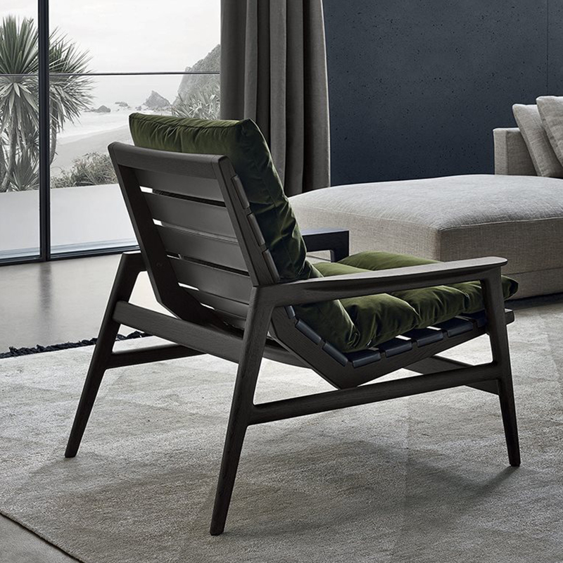 Fabrik Preis Großhandel Französisch Modernes Hotel Schwarz Leder Akzent Stühle Wohnzimmermöbel