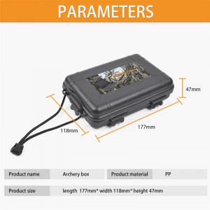 ELONGARROW 470071 Bogenschießen Bogenheads Aufbewahrungsbox