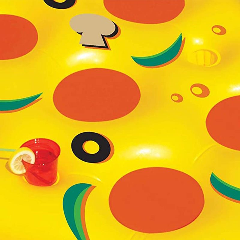 PVC-aufblasbare große erwachsene Float-Pizza-Float, Wasserspielzeug für Swimmingpool, Strand