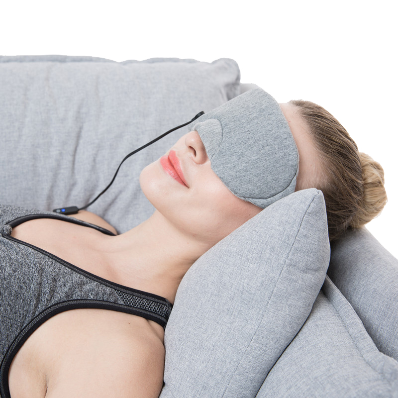 Benutzerdefinierte Logo Travel-Augenmaske, personalisierte Heizkissen zum Schlafen
