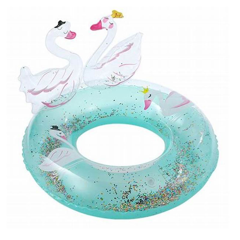 Kinder süßer Schwanschwimmring, aufblasbarer Ring für Kinder