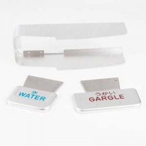 Aluminium -Stempelplatten mit Farbe