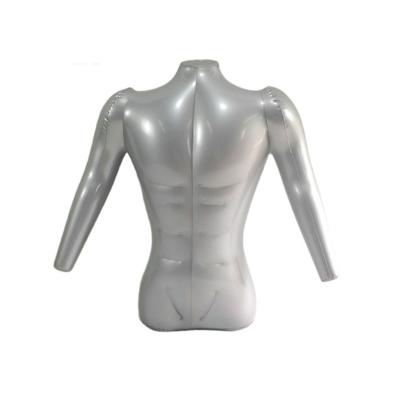 1008#Männer Hemd Display Stand, männliches Modell aufblasbarer Mannequin