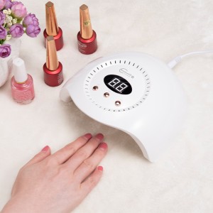 Doppelseitige atmungsaktive Maniküre Phototherapie Maschine Regenbogen 12