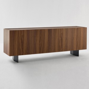 nordisch moderne Walnussholz Sideboard Holzschrank TV -Schrank Wohnzimmer