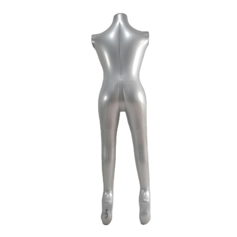 PVC aufblasbare Körper Mannequin -Fensterkleidung für weibliche Modelle