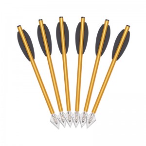 Abschlussarrow 160 -mm -Aluminium -Pfeilschrauben für Pistolenarmrosrus -Außenjagd