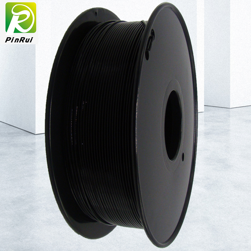 Pinrui 3D -Drucker 1.75 mmpetg Filament Schwarz Farbe für 3D -Drucker