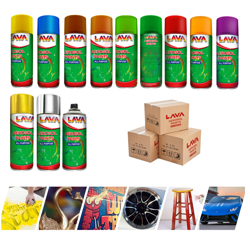 Günstige und hochwertige Aerosol -Sprühfarbe OEM Graffiti -Sprühfarbe