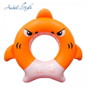 Derneue aufblasbare Kinder Hai -Schwimmring