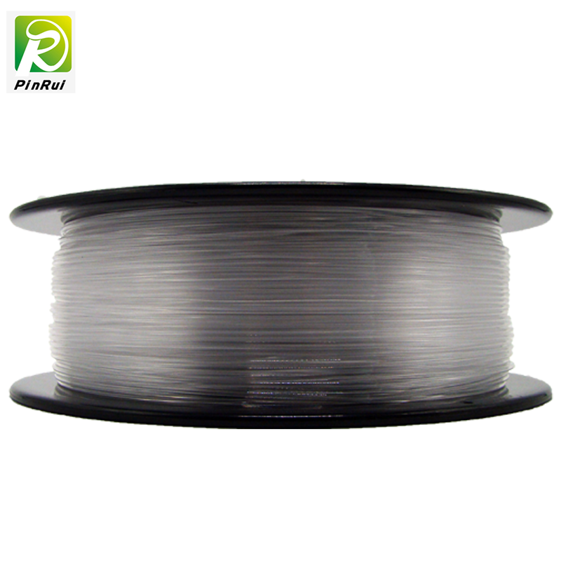 Pinrui 3D -Drucker 1.75 mmpetg Filament transparente Farbe für 3D -Drucker